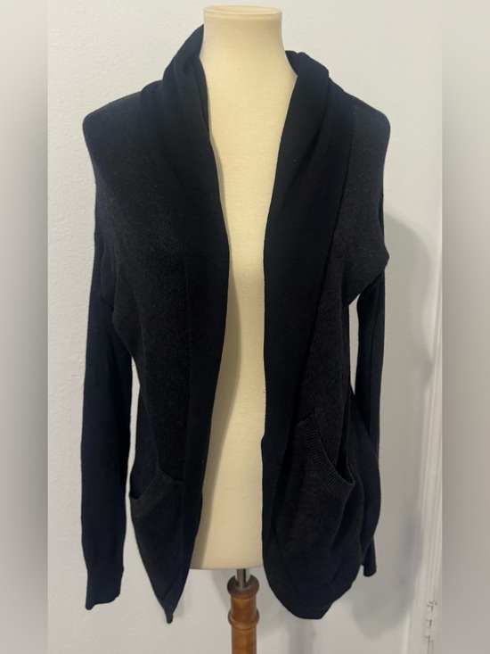 lululemon athletica Sweaters - Lululemon Cabin Yogi Wrap Sweater Hoodie Soft Cozy Gym Athleisure Size 4 *Hole*